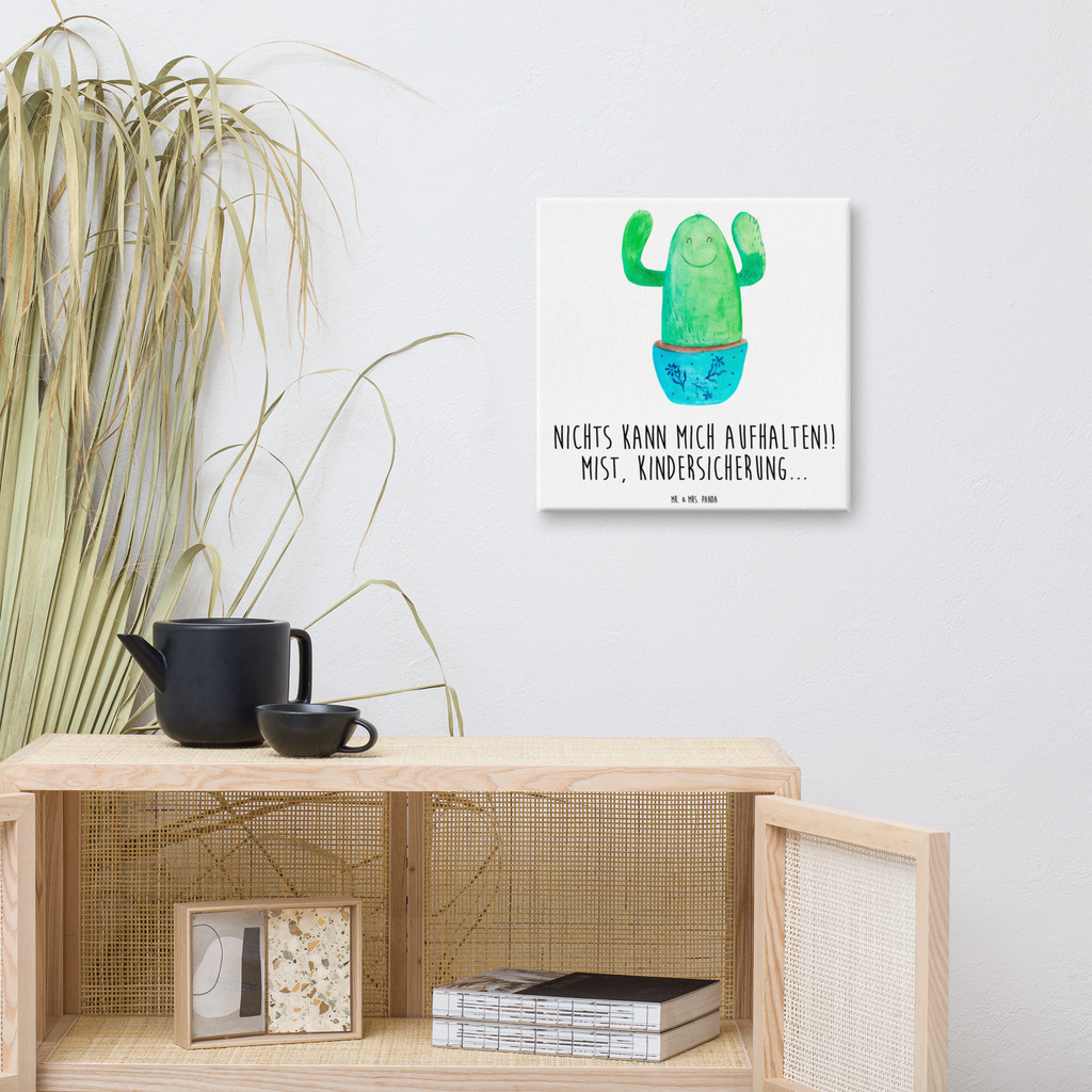 Leinwand Bild Kaktus Happy Kaktus, Kakteen, Motivation, Spruch, lustig, Kindersicherung, Neustart,Büro, Büroalltag,Kollege, Kollegin, Freundin, Mutter, Familie, Ausbildung Leinwand, Bild, Kunstdruck, Wanddeko, Dekoration  Kaktus, Kakteen, Kakteensammlung