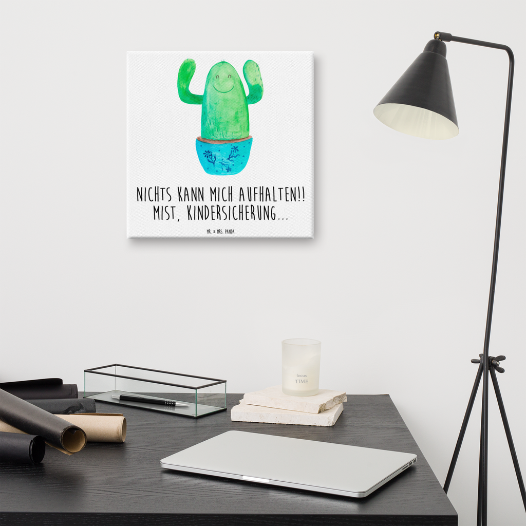 Leinwand Bild Kaktus Happy Kaktus, Kakteen, Motivation, Spruch, lustig, Kindersicherung, Neustart,Büro, Büroalltag,Kollege, Kollegin, Freundin, Mutter, Familie, Ausbildung Leinwand, Bild, Kunstdruck, Wanddeko, Dekoration  Kaktus, Kakteen, Kakteensammlung