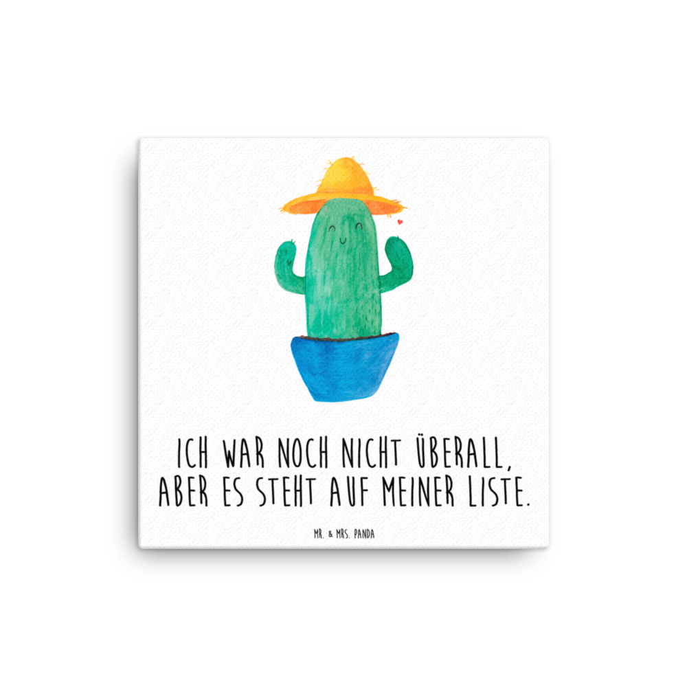 Leinwand Bild Kaktus Sonnenhut Leinwand, Bild, Kunstdruck, Wanddeko, Dekoration, Kaktus, Kakteen, Reisen, Weltreise, Weltenbummler, Reisetagebuch, Städtetrip, Kaktusliebe, Geschenkidee, Spruch, Motivation