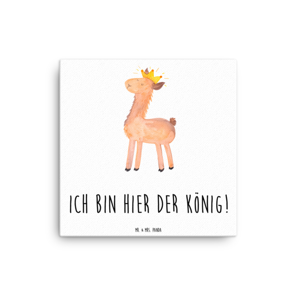 Leinwand Bild Lama König Leinwand, Bild, Kunstdruck, Wanddeko, Dekoration, Lama, Alpaka, Lamas, König, Königin, Freundin, Mama, Papa, Büro Kollege, Kollegin, Chef, Vorgesetzter, Abi, Abitur