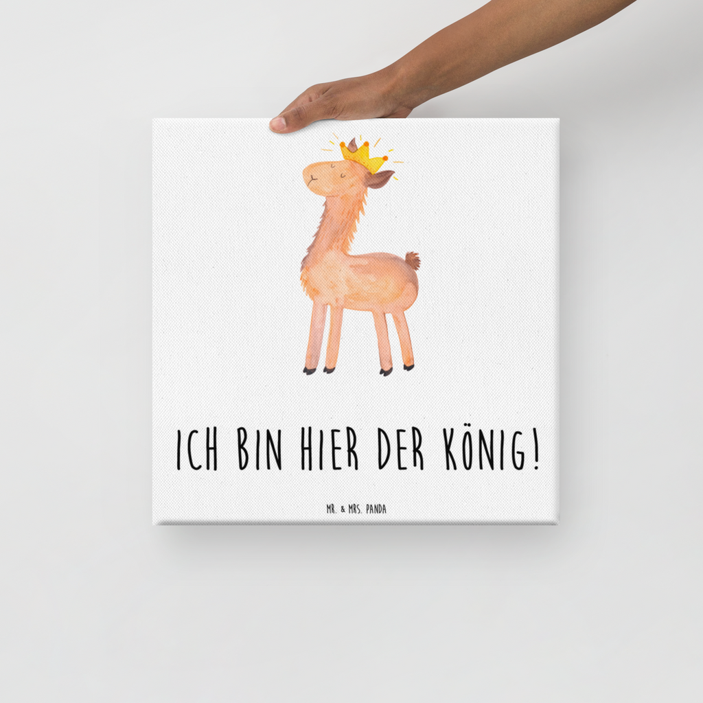 Leinwand Bild Lama König Leinwand, Bild, Kunstdruck, Wanddeko, Dekoration, Lama, Alpaka, Lamas, König, Königin, Freundin, Mama, Papa, Büro Kollege, Kollegin, Chef, Vorgesetzter, Abi, Abitur