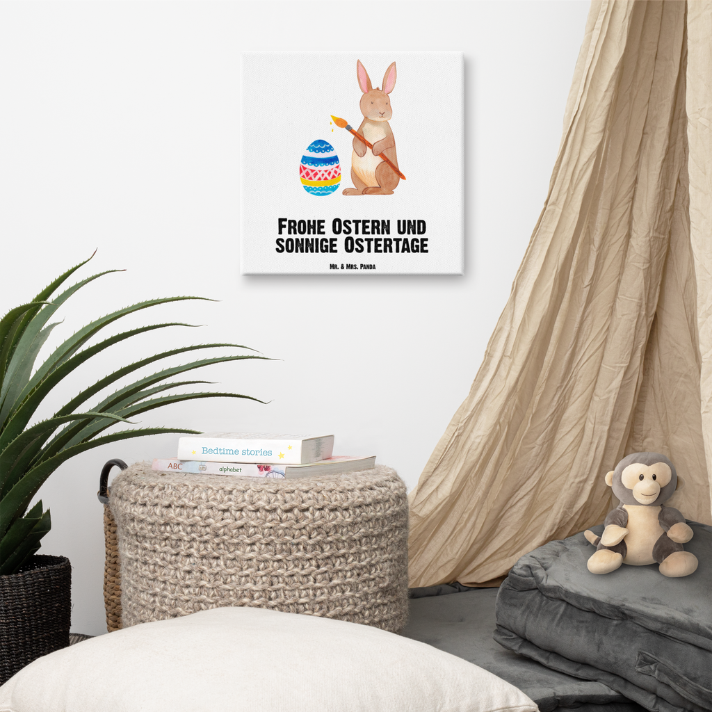 Leinwand Bild Hase Eiermalen Leinwand, Bild, Kunstdruck, Wanddeko, Dekoration, Ostern, Osterhase, Ostergeschenke, Osternest, Osterdeko, Geschenk zu Ostern, Frohe Ostern, Ostergrüße, Osterblume, Osterei, bemalte Ostereier, Hase, Kaninchen, Eiermalen