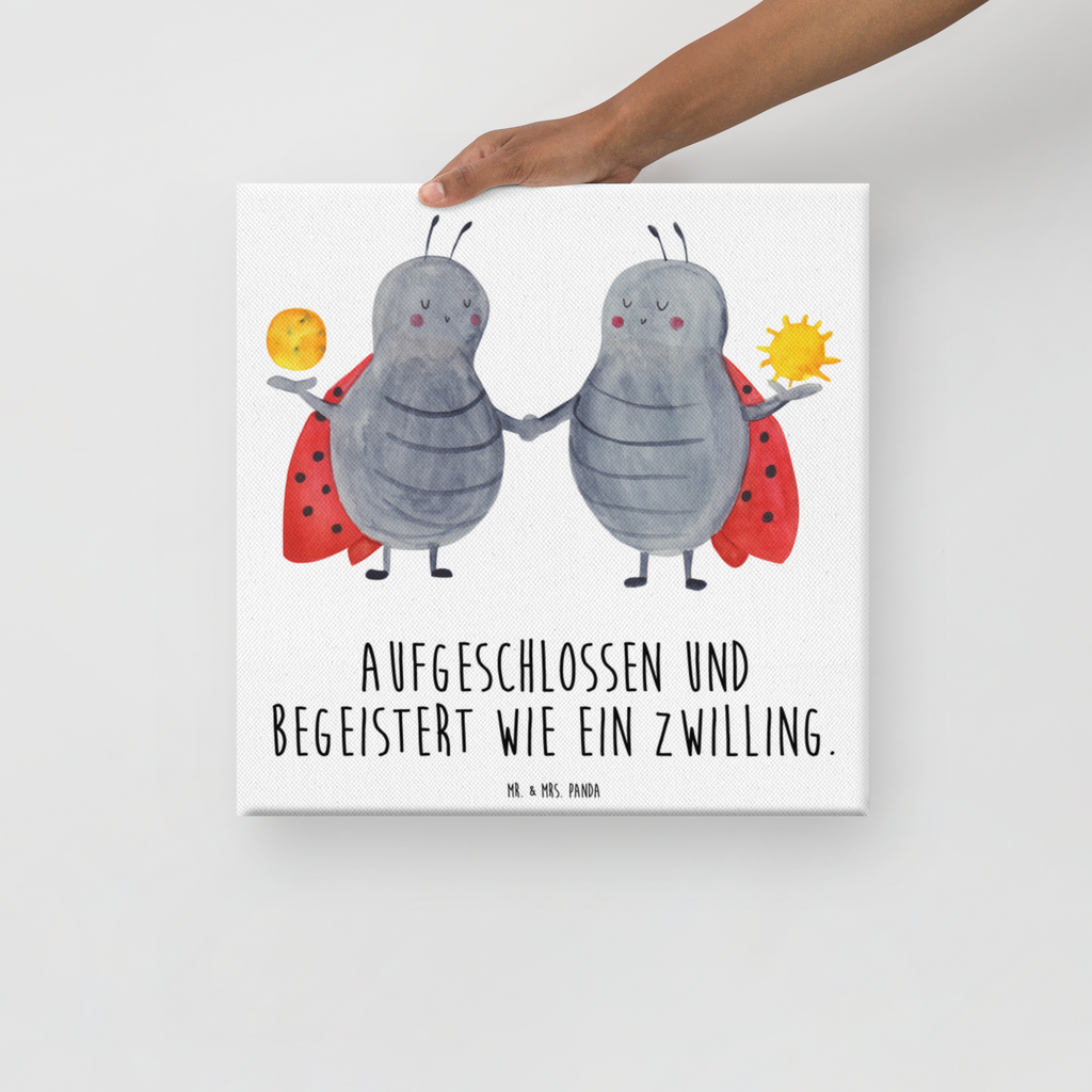 Leinwand Bild Sternzeichen Zwilling Leinwand, Bild, Kunstdruck, Wanddeko, Dekoration, Tierkreiszeichen, Sternzeichen, Horoskop, Astrologie, Aszendent, Zwillinge, Zwilling Geschenk, Zwilling Sternzeichen, Geburtstag Mai, Geschenk Mai, Geschenk Juni, Marienkäfer, Glückskäfer, Zwillingsbruder, Zwillingsschwester