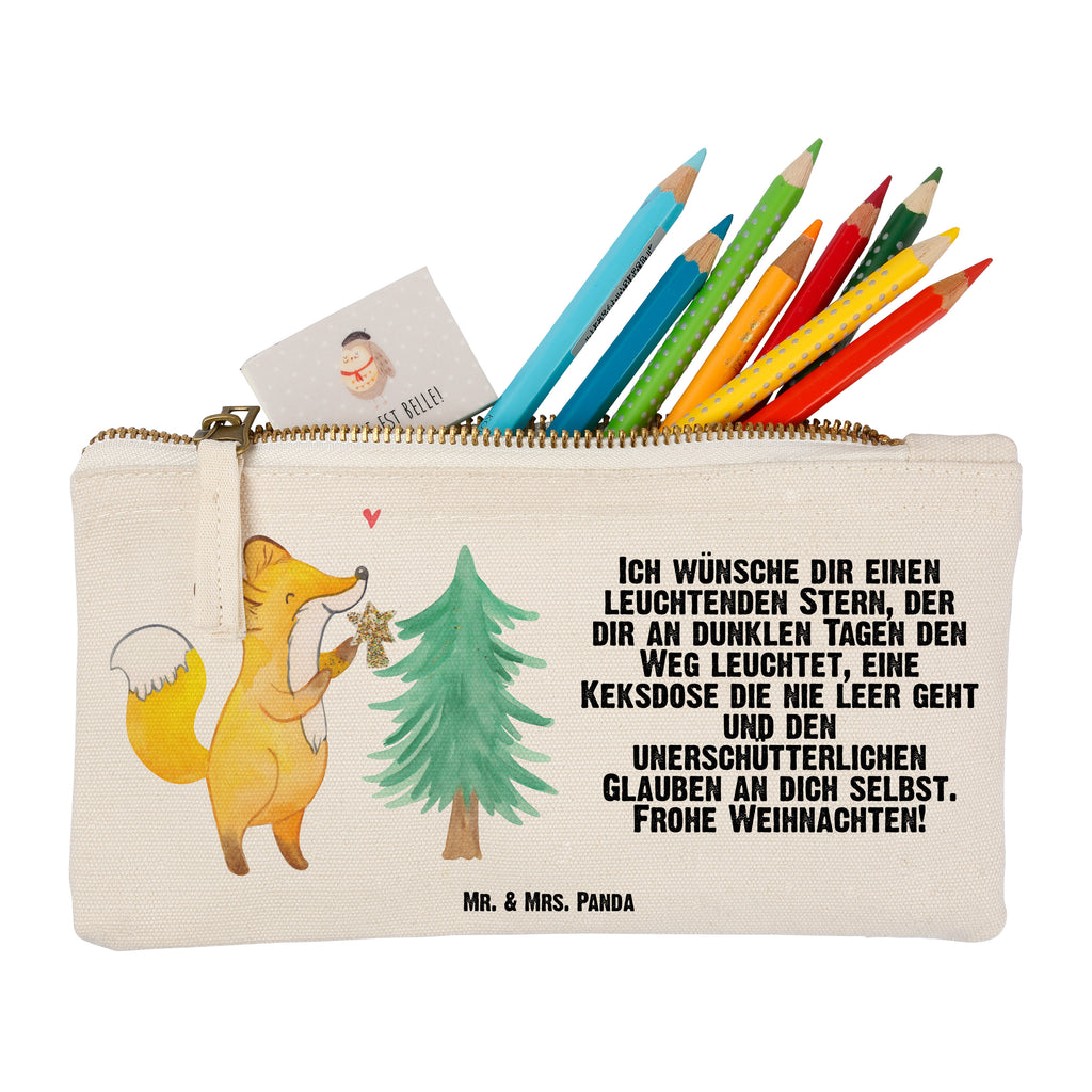 Schminktasche Fuchs  Weihnachtsbaum Winter, Weihnachten, Weihnachtsmann, Heiligabend, Weihnachtstage, Fuchs, Schlittschuh, Weihnachtsgeschenk, Weihnachtszeit, Weihnachtsdekoration Schminktasche, Kosmetiktasche, Kosmetikbeutel, Stiftemäppchen, Etui, Federmappe, Makeup, XXL, Schminketui, Kosmetiketui, Schlamperetui  Winter, Weihnachten, Weihnachtsdeko, Nikolaus, Advent, Heiligabend, Wintermotiv