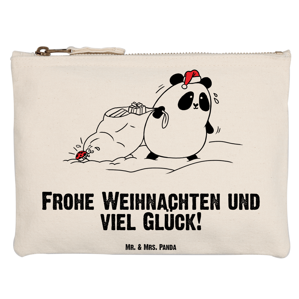 Schminktasche Easy & Peasy Frohe Weihnachten  Schminktasche, Kosmetiktasche, Kosmetikbeutel, Stiftemäppchen, Etui, Federmappe, Makeup, XXL, Schminketui, Kosmetiketui, Schlamperetui  
