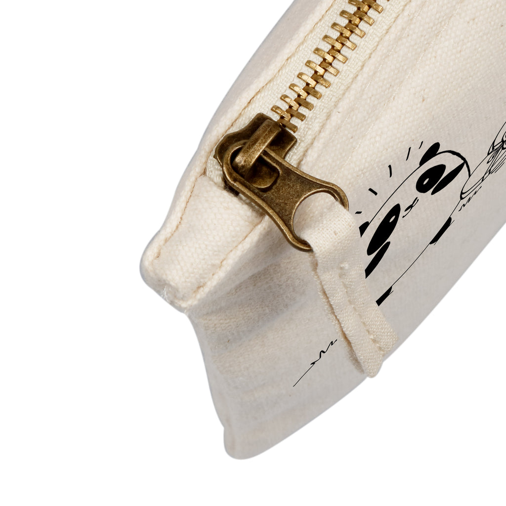 Schminktasche Easy & Peasy Dankeschön  Schminktasche, Kosmetiktasche, Kosmetikbeutel, Stiftemäppchen, Etui, Federmappe, Makeup, XXL, Schminketui, Kosmetiketui, Schlamperetui  