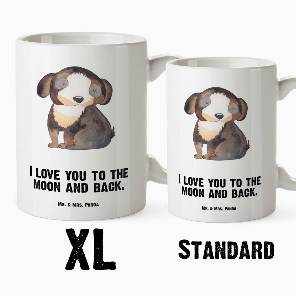 XL Tasse Hund entspannt XL Tasse, Große Tasse, Grosse Kaffeetasse, XL Becher, XL Teetasse, spülmaschinenfest, Jumbo Tasse, Groß, Hund, Hundemotiv, Haustier, Hunderasse, Tierliebhaber, Hundebesitzer, Sprüche, schwarzer Hund, Hundeliebe, Liebe, Hundeglück