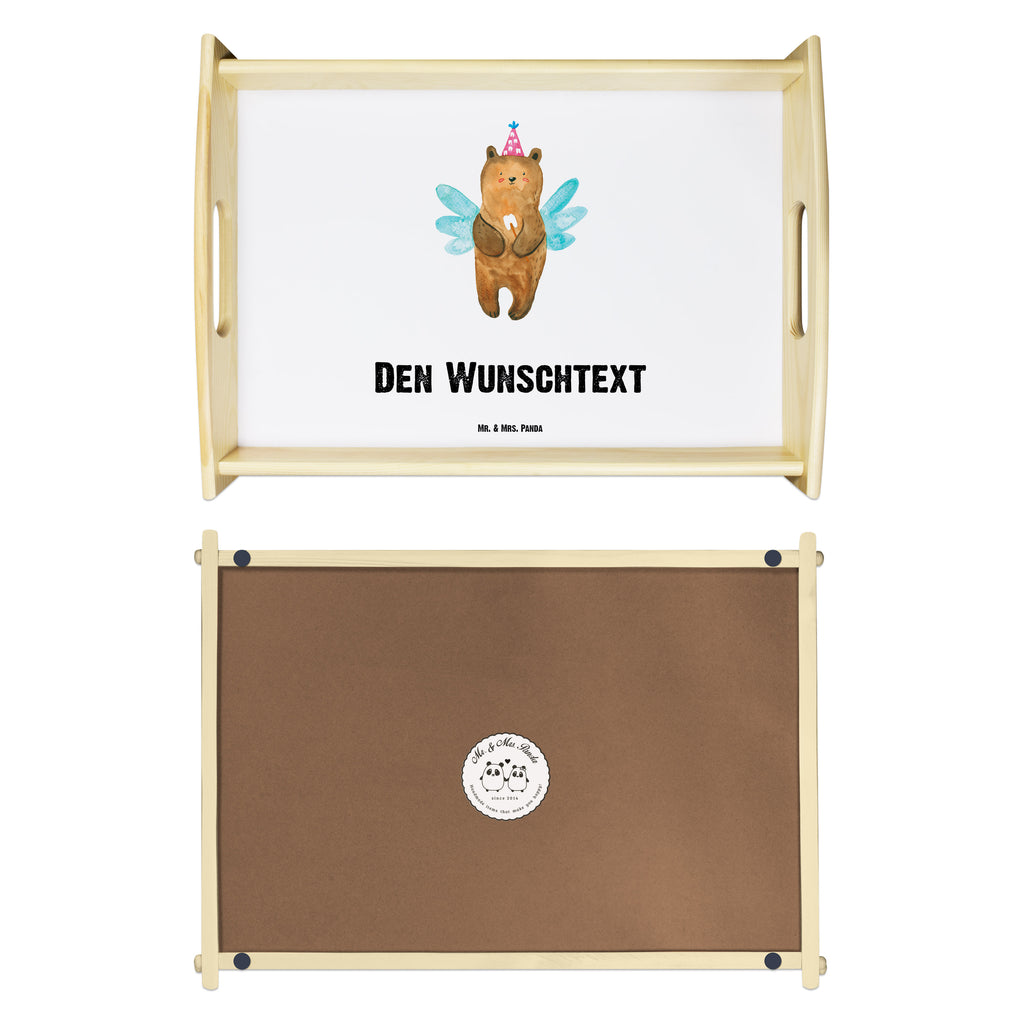 Personalisiertes Serviertablett Zahnfee Bär Personalisiertes Serviertablett, Personalisiertes Tablett, Personalisiertes Holztablett, Personalisiertes Küchentablett, Personalisiertes Dekotablett, Personalisiertes Frühstückstablett, Serviertablett mit Namen, Tablett mit Namen, Bär, Teddy, Teddybär, Zahnfee, Fee, Milchzahn, Erster Zahn