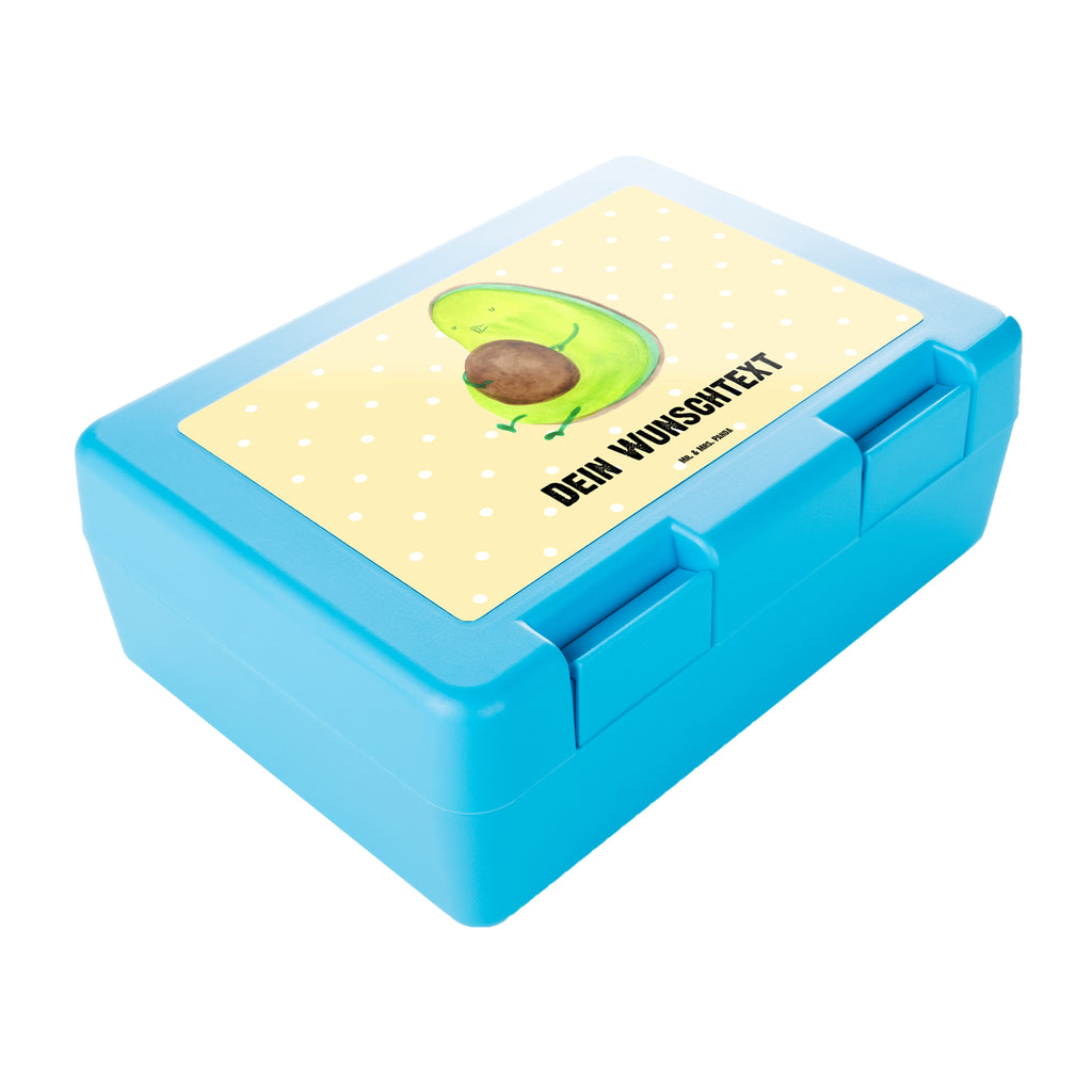 Personalisierte Brotdose Avocado pfeift Brotdose personalisiert, Brotbox, Snackbox, Lunch box, Butterbrotdose, Brotzeitbox, Avocado, Veggie, Vegan, Gesund, Diät, Abnehmen, Ernährung, dick sein, Pummelfee