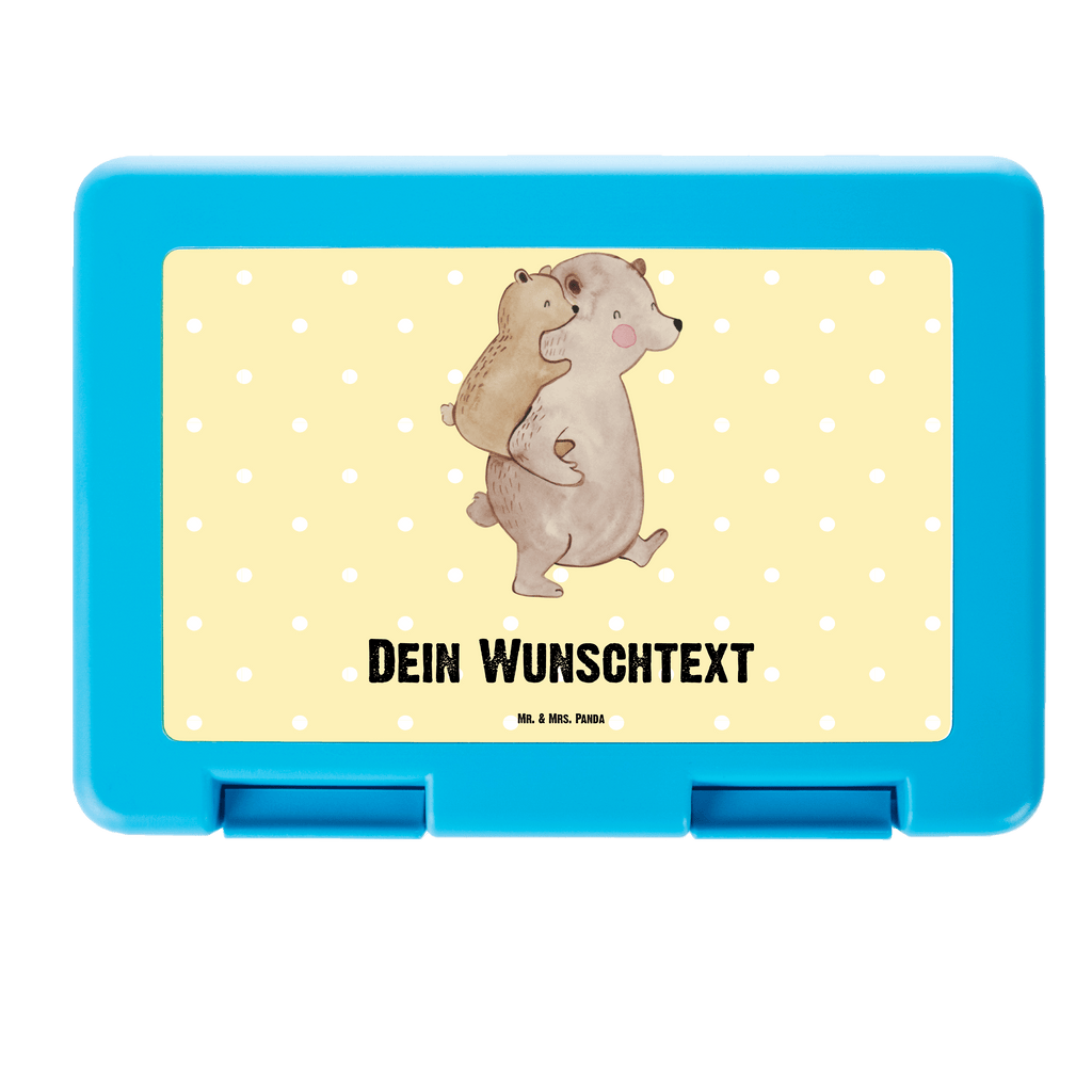 Personalisierte Brotdose Papa Bär Brotdose personalisiert, Brotbox, Snackbox, Lunch box, Butterbrotdose, Brotzeitbox, Familie, Vatertag, Muttertag, Bruder, Schwester, Mama, Papa, Oma, Opa, Geschenk, Vater, Papi, Vati, Onkel, Geburtstag