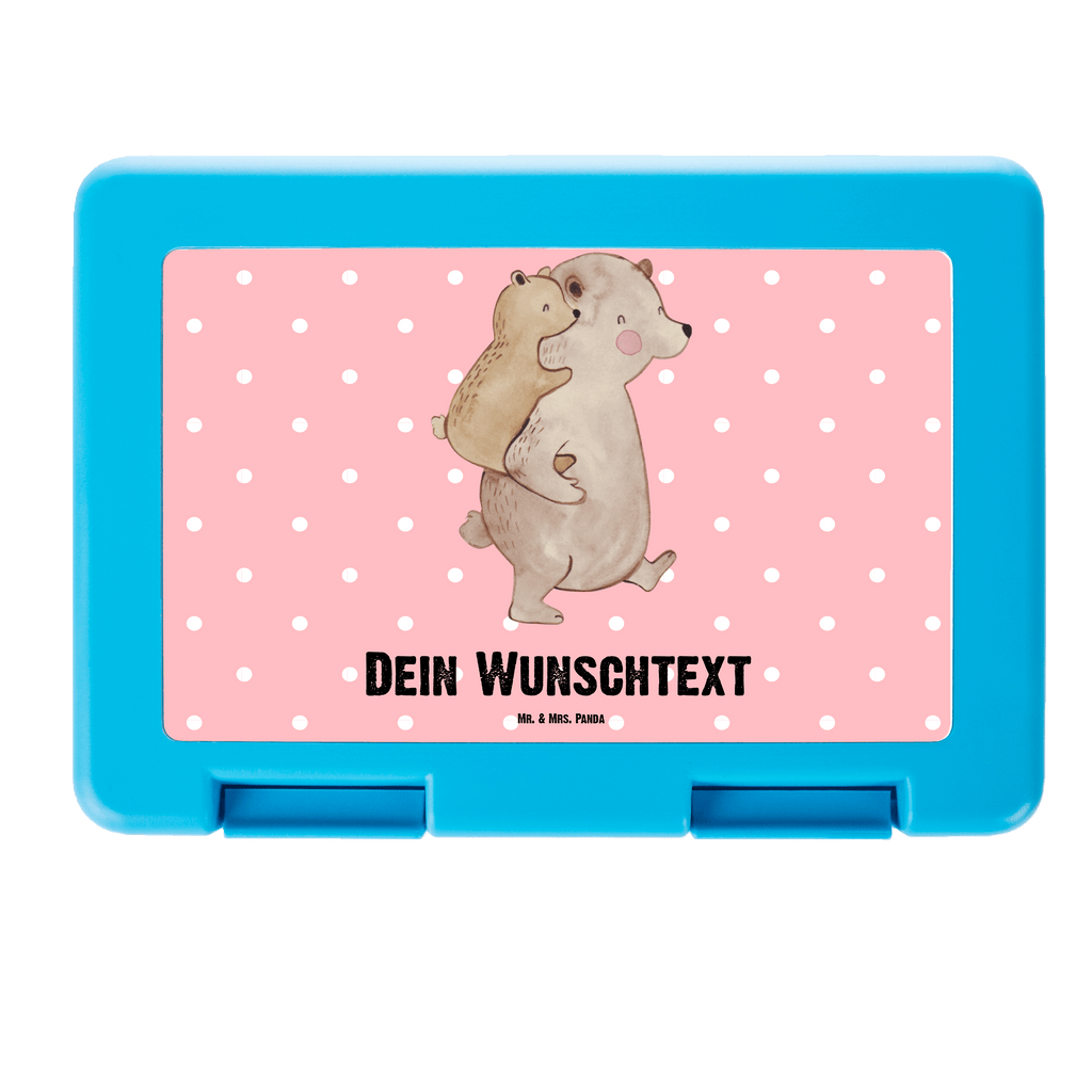 Personalisierte Brotdose Papa Bär Brotdose personalisiert, Brotbox, Snackbox, Lunch box, Butterbrotdose, Brotzeitbox, Familie, Vatertag, Muttertag, Bruder, Schwester, Mama, Papa, Oma, Opa, Geschenk, Vater, Papi, Vati, Onkel, Geburtstag