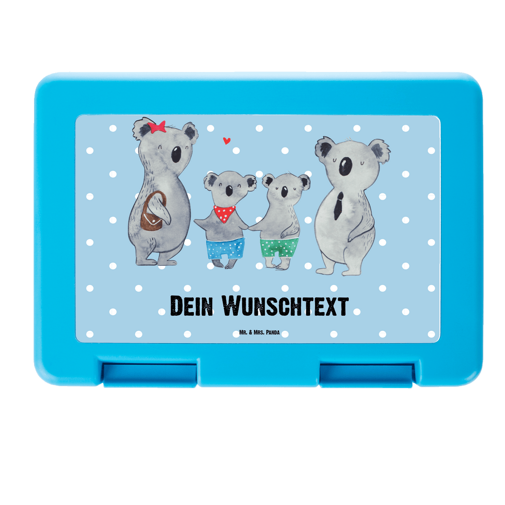 Personalisierte Brotdose Koala Familie zwei Brotdose personalisiert, Brotbox, Snackbox, Lunch box, Butterbrotdose, Brotzeitbox, Familie, Vatertag, Muttertag, Bruder, Schwester, Mama, Papa, Oma, Opa, Koala, Koalabär, beste Familie, Familienzeit, Familienleben, Koalafamilie, Lieblingsfamilie