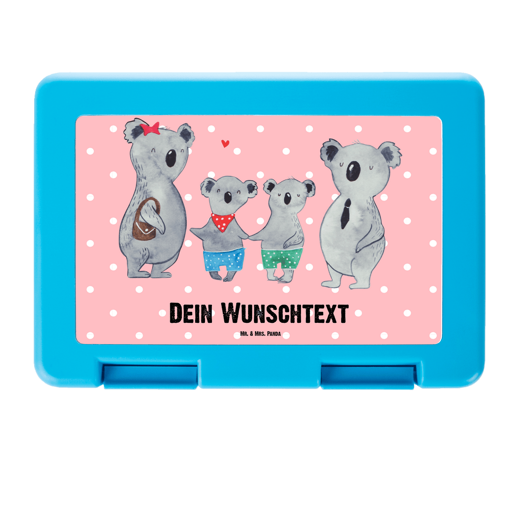 Personalisierte Brotdose Koala Familie zwei Brotdose personalisiert, Brotbox, Snackbox, Lunch box, Butterbrotdose, Brotzeitbox, Familie, Vatertag, Muttertag, Bruder, Schwester, Mama, Papa, Oma, Opa, Koala, Koalabär, beste Familie, Familienzeit, Familienleben, Koalafamilie, Lieblingsfamilie