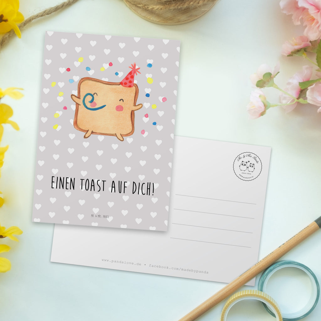 Postkarte Toast Party Geschenkkarte, Grußkarte, Karte, Einladung, Ansichtskarte, Geburtstagskarte, Einladungskarte, Liebe, Partner, Freund, Freundin, Ehemann, Ehefrau, Heiraten, Verlobung, Heiratsantrag, Liebesgeschenk, Jahrestag, Hocheitstag, Valentinstag, Geschenk für Frauen, Hochzeitstag, Mitbringsel, Geschenk für Freundin, Geschenk für Partner, Liebesbeweis, für Männer, für Ehemann
