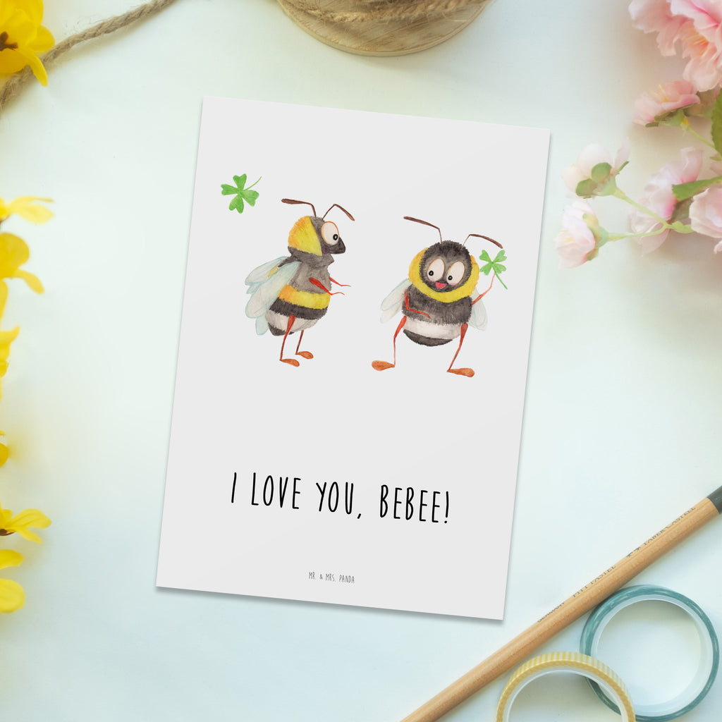 Postkarte Bienen Paar Geschenkkarte, Grußkarte, Karte, Einladung, Ansichtskarte, Geburtstagskarte, Einladungskarte, Liebe, Partner, Freund, Freundin, Ehemann, Ehefrau, Heiraten, Verlobung, Heiratsantrag, Liebesgeschenk, Jahrestag, Hocheitstag, Valentinstag, Geschenk für Frauen, Hochzeitstag, Mitbringsel, Geschenk für Freundin, Geschenk für Partner, Liebesbeweis, für Männer, für Ehemann, Schildkröten, verliebte Schildkröten