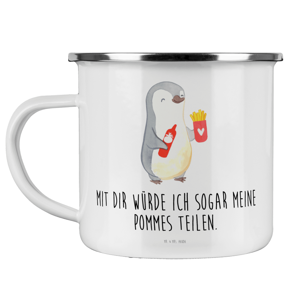 Camping Emaille Tasse Pinguin Pommes Campingtasse, Trinkbecher, Metalltasse, Outdoor Tasse, Emaille Trinkbecher, Blechtasse Outdoor, Emaille Campingbecher, Edelstahl Trinkbecher, Metalltasse für Camping, Kaffee Blechtasse, Camping Tasse Metall, Liebe, Partner, Freund, Freundin, Ehemann, Ehefrau, Heiraten, Verlobung, Heiratsantrag, Liebesgeschenk, Jahrestag, Hocheitstag, Valentinstag, Geschenk für Frauen, Hochzeitstag, Mitbringsel, Geschenk für Freundin, Geschenk für Partner, Liebesbeweis, für Männer, für Ehemann