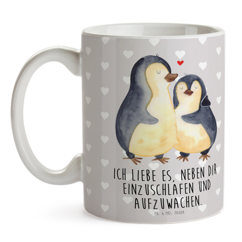 Tasse Pinguine Einschlafen Becher, Kaffeetasse, Kaffeebecher, Tee, Frühstück, Büro, Liebe, Partner, Freund, Freundin, Ehemann, Ehefrau, Heiraten, Verlobung, Heiratsantrag, Liebesgeschenk, Jahrestag, Hocheitstag, Valentinstag, Geschenk für Frauen, Hochzeitstag, Mitbringsel, Geschenk für Freundin, Geschenk für Partner, Liebesbeweis, für Männer, für Ehemann