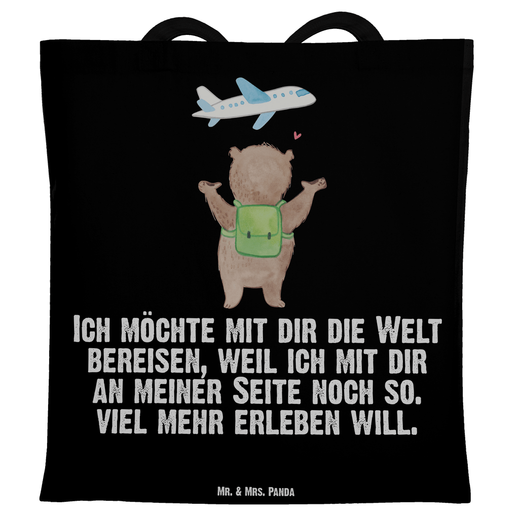 Tragetasche Bär Flugzeug Beuteltasche, Beutel, Einkaufstasche, Jutebeutel, Stoffbeutel, Liebe, Partner, Freund, Freundin, Ehemann, Ehefrau, Heiraten, Verlobung, Heiratsantrag, Liebesgeschenk, Jahrestag, Hocheitstag, Valentinstag, Geschenk für Frauen, Hochzeitstag, Mitbringsel, Geschenk für Freundin, Geschenk für Partner, Liebesbeweis, für Männer, für Ehemann
