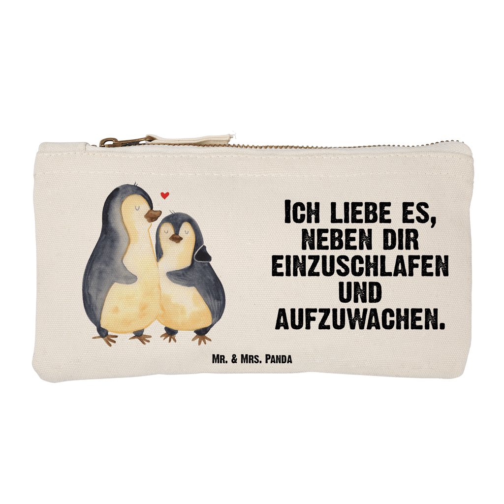 Schminktasche Pinguine Einschlafen Valentinstag, Geschenk für Frauen, Liebesgeschenk, Jahrestag, Hochzeitstag, Mitbringsel, Geschenk für Freundin, Geschenk für Partner, Freund, Liebesbeweis, für Männer, für Ehemann Schminktasche, Kosmetiktasche, Kosmetikbeutel, Stiftemäppchen, Etui, Federmappe, Makeup, XXL, Schminketui, Kosmetiketui, Schlamperetui  Liebe,  Partner, Freund, Freundin, Ehemann, Ehefrau, Heiraten, Verlobung, Heiratsantrag, Liebesgeschenk, Jahrestag, Hocheitstag