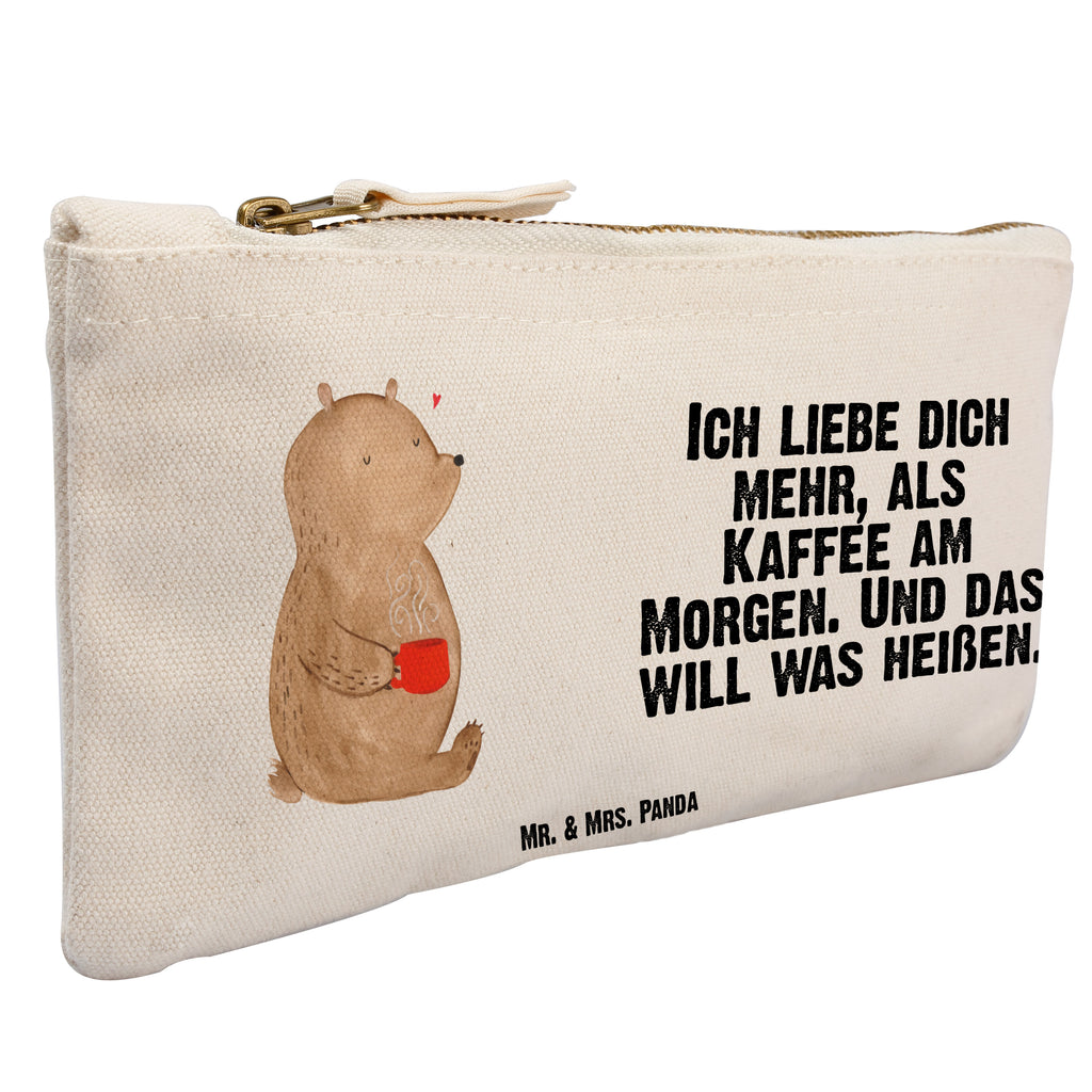 Schminktasche Bär Morgenkaffee Valentinstag, Geschenk für Frauen, Liebesgeschenk, Jahrestag, Hochzeitstag, Mitbringsel, Geschenk für Freundin, Geschenk für Partner, Freund, Liebesbeweis, für Männer, für Ehemann Schminktasche, Kosmetiktasche, Kosmetikbeutel, Stiftemäppchen, Etui, Federmappe, Makeup, XXL, Schminketui, Kosmetiketui, Schlamperetui  Liebe,  Partner, Freund, Freundin, Ehemann, Ehefrau, Heiraten, Verlobung, Heiratsantrag, Liebesgeschenk, Jahrestag, Hocheitstag