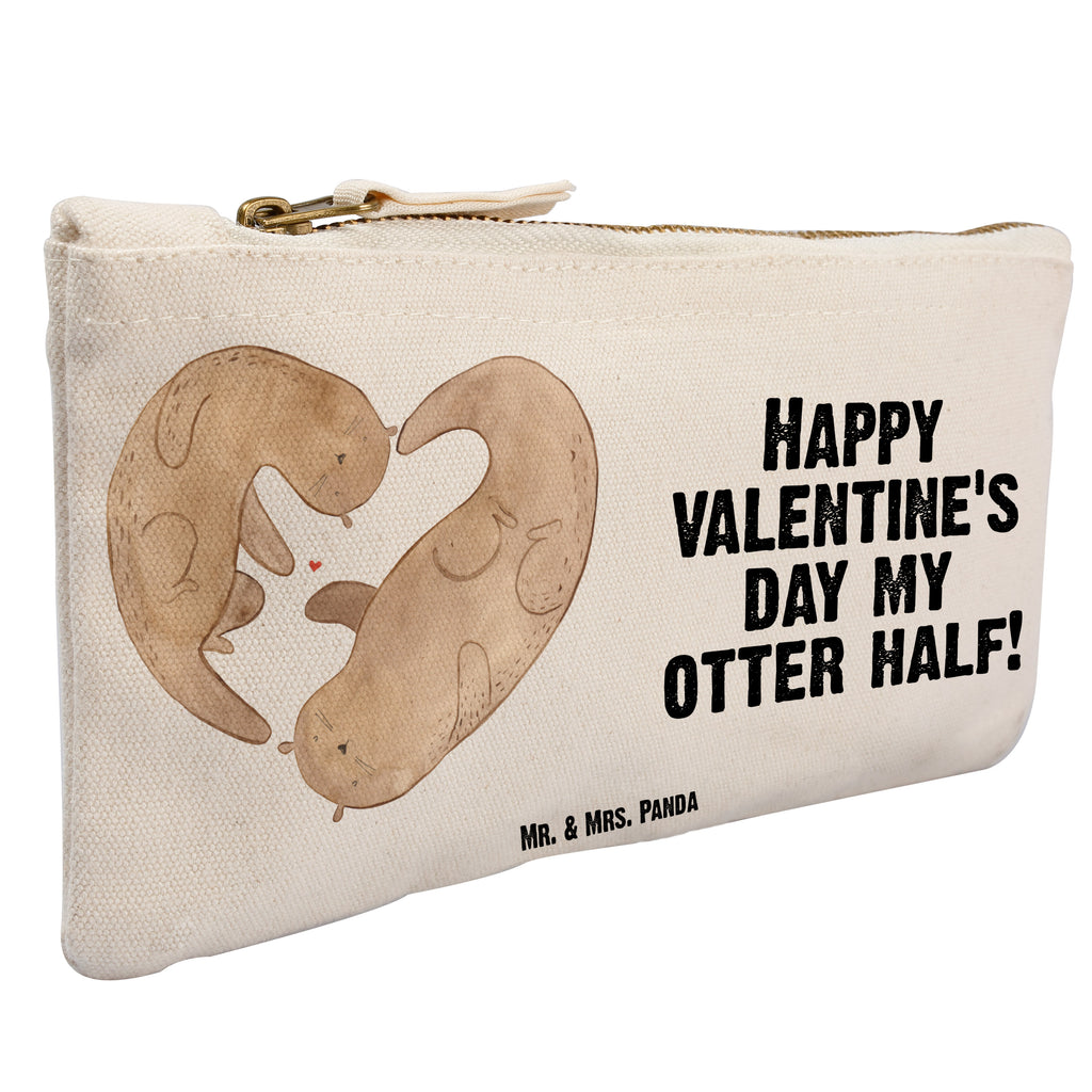Schminktasche Otter Valentine Valentinstag, Geschenk für Frauen, Liebesgeschenk, Jahrestag, Hochzeitstag, Mitbringsel, Geschenk für Freundin, Geschenk für Partner, Freund, Liebesbeweis, für Männer, für Ehemann Schminktasche, Kosmetiktasche, Kosmetikbeutel, Stiftemäppchen, Etui, Federmappe, Makeup, XXL, Schminketui, Kosmetiketui, Schlamperetui  Liebe,  Partner, Freund, Freundin, Ehemann, Ehefrau, Heiraten, Verlobung, Heiratsantrag, Liebesgeschenk, Jahrestag, Hocheitstag
