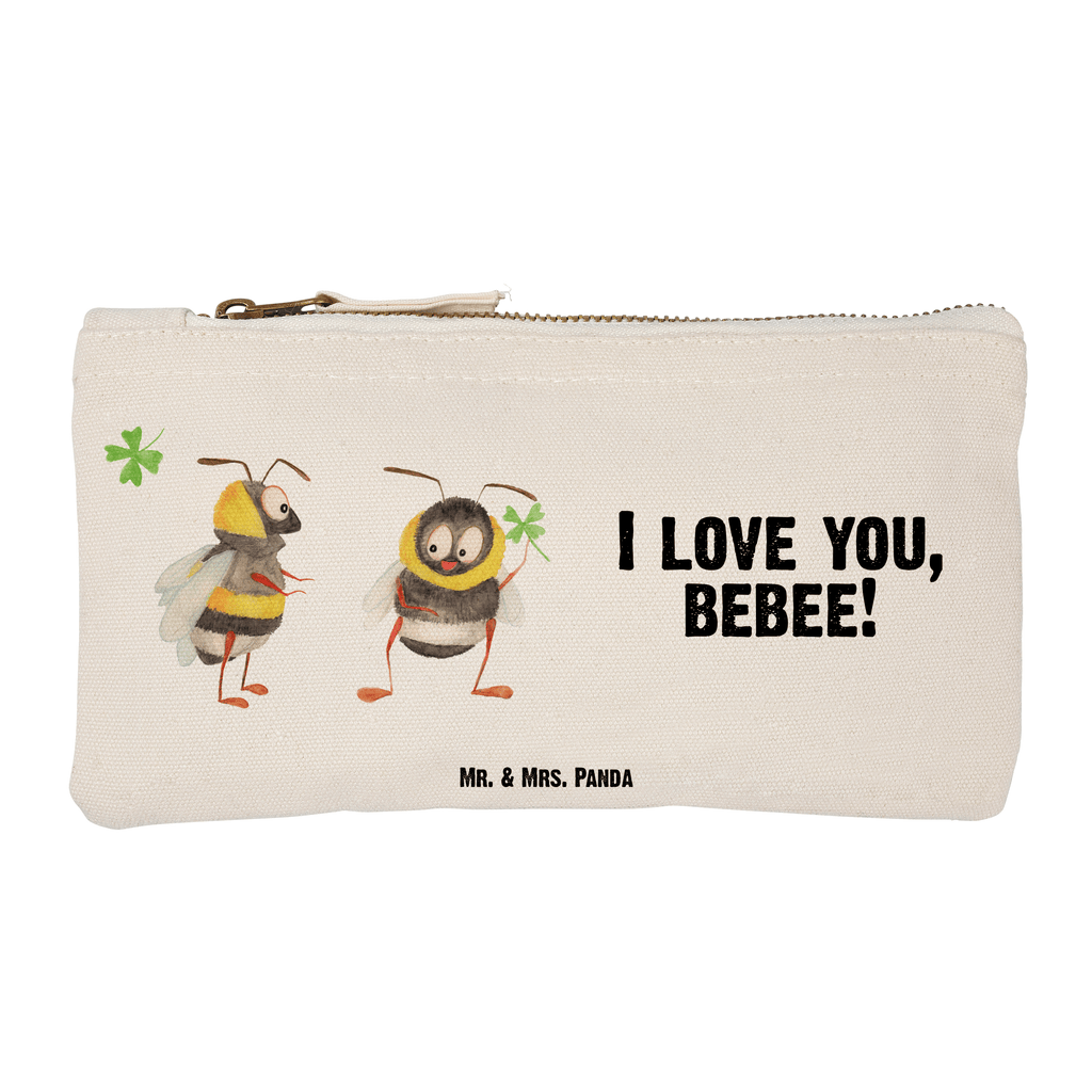 Schminktasche Bienen Paar Valentinstag, Geschenk für Frauen, Liebesgeschenk, Jahrestag, Hochzeitstag, Mitbringsel, Geschenk für Freundin, Geschenk für Partner, Freund, Liebesbeweis, für Männer, für Ehemann, Schildkröten, verliebte Schildkröten Schminktasche, Kosmetiktasche, Kosmetikbeutel, Stiftemäppchen, Etui, Federmappe, Makeup, XXL, Schminketui, Kosmetiketui, Schlamperetui  Liebe,  Partner, Freund, Freundin, Ehemann, Ehefrau, Heiraten, Verlobung, Heiratsantrag, Liebesgeschenk, Jahrestag, Hocheitstag