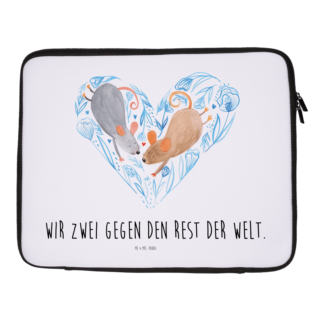 Notebook Tasche Mäuse Herz Liebe, Maus, Mäuse, Liebesbotschaft, Liebesbeweis, Jahrestag, Verlobung, Hochzeit, Lieblingsmensch, Gemeinsamkeit, Love, Geschenk für zwei, Liebesgeschenk Notebook Tasche, Laptop, Computertasche, Tasche, Damen, Schutzhülle  Liebe,  Partner, Freund, Freundin, Ehemann, Ehefrau, Heiraten, Verlobung, Heiratsantrag, Liebesgeschenk, Jahrestag, Hocheitstag