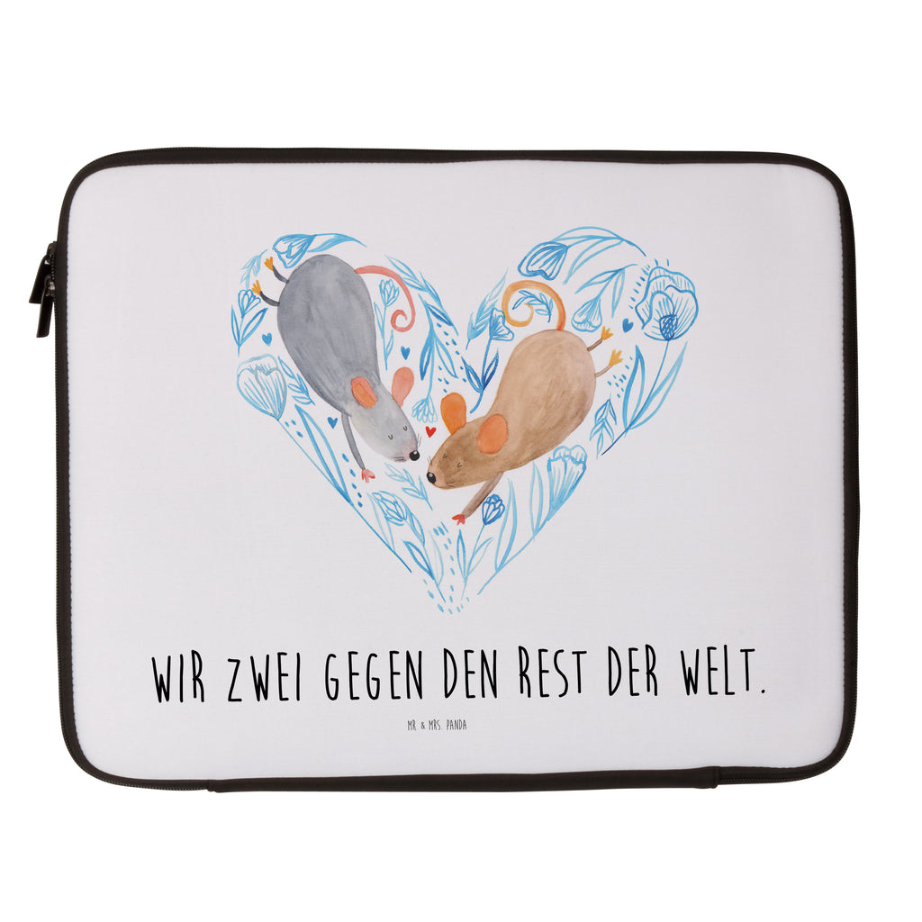 Notebook Tasche Mäuse Herz Liebe, Maus, Mäuse, Liebesbotschaft, Liebesbeweis, Jahrestag, Verlobung, Hochzeit, Lieblingsmensch, Gemeinsamkeit, Love, Geschenk für zwei, Liebesgeschenk Notebook Tasche, Laptop, Computertasche, Tasche, Damen, Schutzhülle  Liebe,  Partner, Freund, Freundin, Ehemann, Ehefrau, Heiraten, Verlobung, Heiratsantrag, Liebesgeschenk, Jahrestag, Hocheitstag