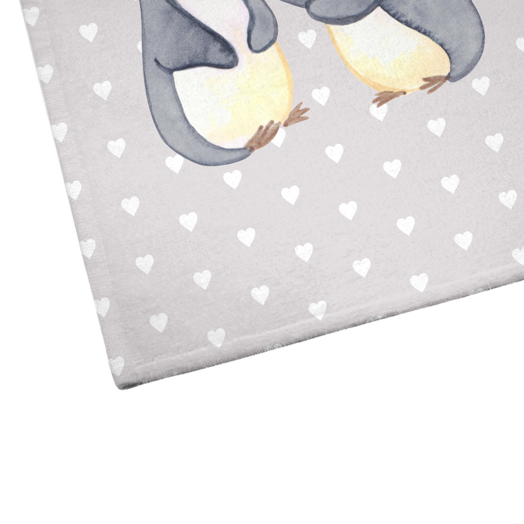 Handtuch Pinguine trösten Valentinstag, Geschenk für Frauen, Liebesgeschenk, Jahrestag, Hochzeitstag, Mitbringsel, Geschenk für Freundin, Geschenk für Partner, Freund, Liebesbeweis, für Männer, für Ehemann Gästetuch, Reisehandtuch,, Sport Handtuch, Frottier, Kinder Handtuch  Liebe,  Partner, Freund, Freundin, Ehemann, Ehefrau, Heiraten, Verlobung, Heiratsantrag, Liebesgeschenk, Jahrestag, Hocheitstag