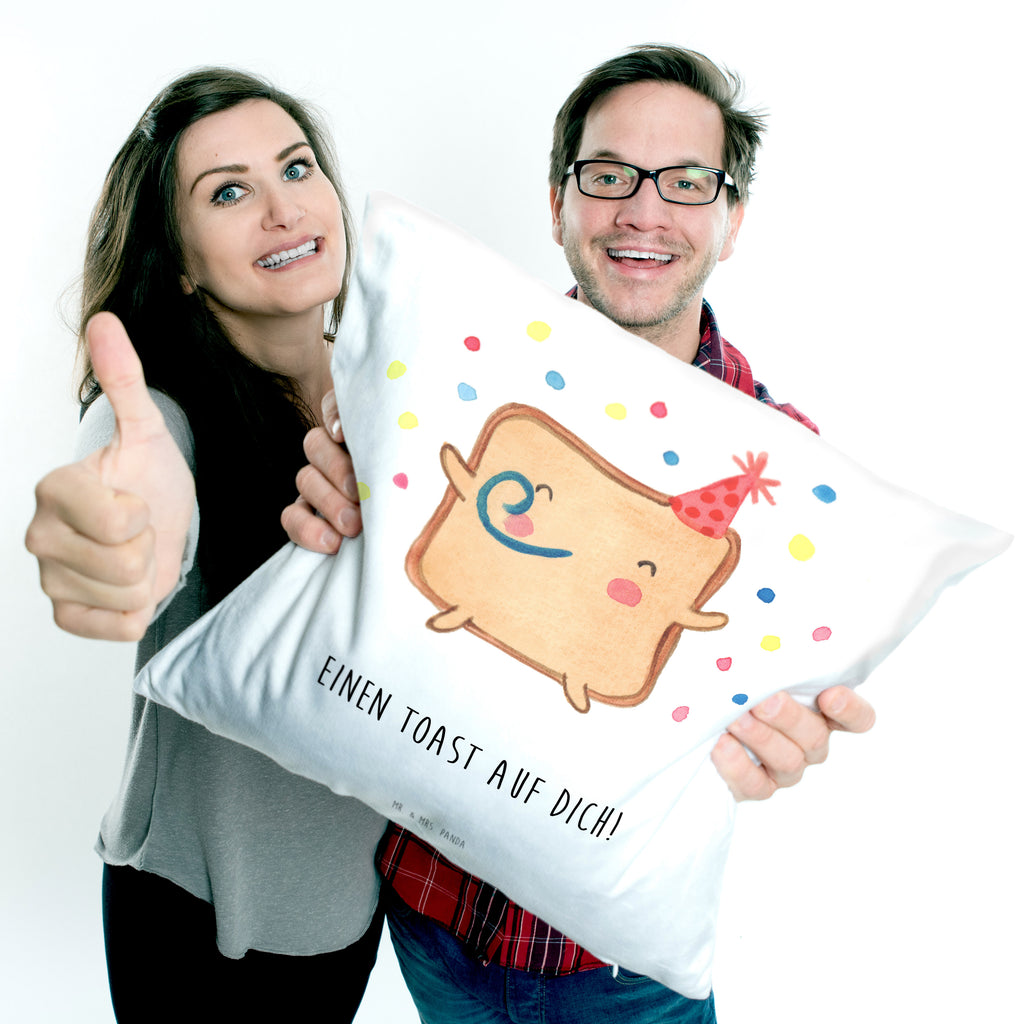 40x40 Kissen Toast Party Kissenhülle, Kopfkissen, Sofakissen, Dekokissen, Motivkissen, Liebe, Partner, Freund, Freundin, Ehemann, Ehefrau, Heiraten, Verlobung, Heiratsantrag, Liebesgeschenk, Jahrestag, Hocheitstag, Valentinstag, Geschenk für Frauen, Hochzeitstag, Mitbringsel, Geschenk für Freundin, Geschenk für Partner, Liebesbeweis, für Männer, für Ehemann