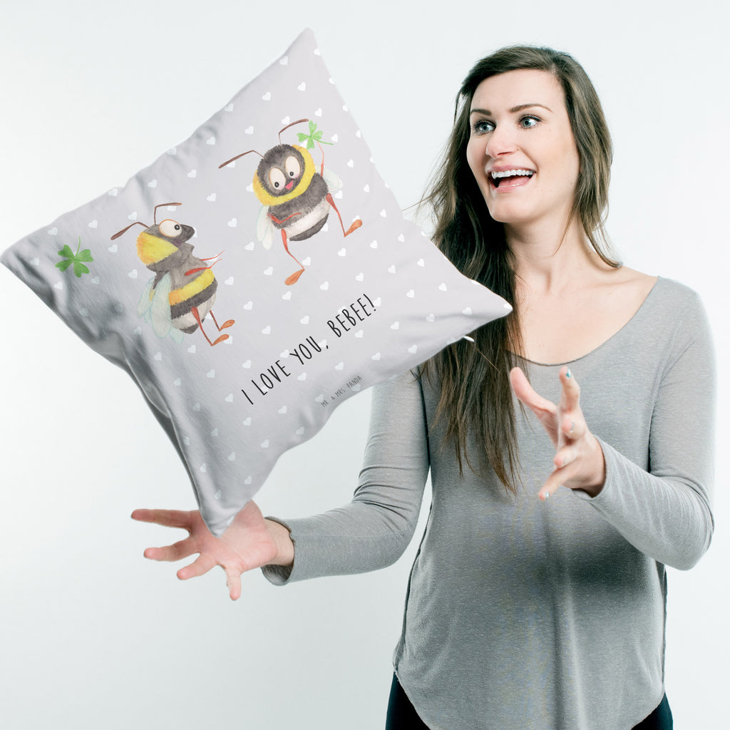 40x40 Kissen Bienen Paar Kissenhülle, Kopfkissen, Sofakissen, Dekokissen, Motivkissen, Liebe, Partner, Freund, Freundin, Ehemann, Ehefrau, Heiraten, Verlobung, Heiratsantrag, Liebesgeschenk, Jahrestag, Hocheitstag, Valentinstag, Geschenk für Frauen, Hochzeitstag, Mitbringsel, Geschenk für Freundin, Geschenk für Partner, Liebesbeweis, für Männer, für Ehemann, Schildkröten, verliebte Schildkröten
