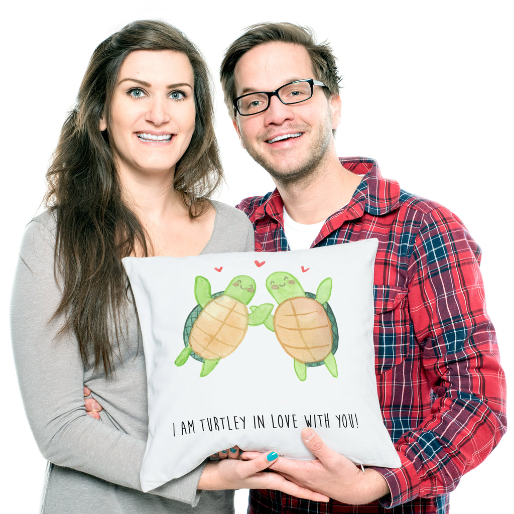 40x40 Kissen Schildkröten Paar Kissenhülle, Kopfkissen, Sofakissen, Dekokissen, Motivkissen, Liebe, Partner, Freund, Freundin, Ehemann, Ehefrau, Heiraten, Verlobung, Heiratsantrag, Liebesgeschenk, Jahrestag, Hocheitstag, Valentinstag, Geschenk für Frauen, Hochzeitstag, Mitbringsel, Geschenk für Freundin, Geschenk für Partner, Liebesbeweis, für Männer, für Ehemann