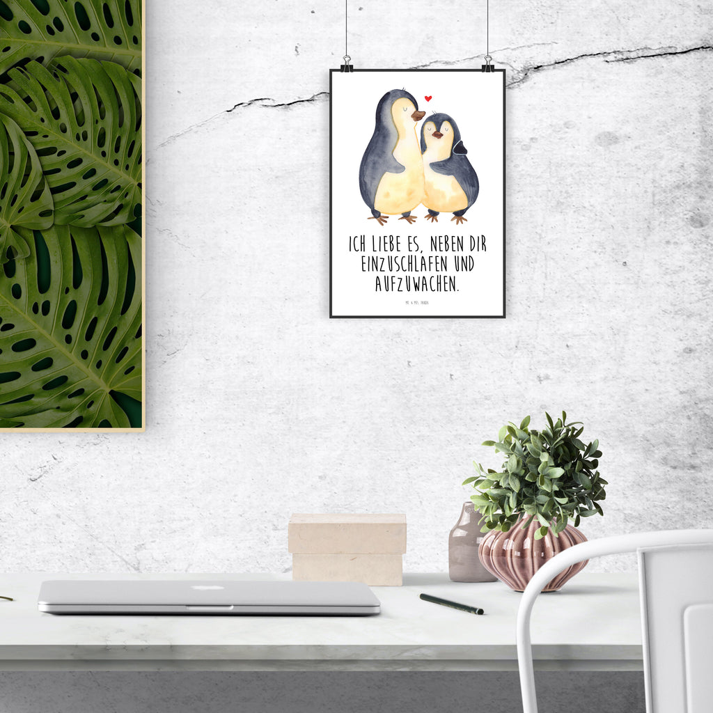 Poster Pinguine Einschlafen Poster, Wandposter, Bild, Wanddeko, Küchenposter, Kinderposter, Wanddeko Bild, Raumdekoration, Wanddekoration, Handgemaltes Poster, Mr. & Mrs. Panda Poster, Designposter, Kunstdruck, Posterdruck, Liebe, Partner, Freund, Freundin, Ehemann, Ehefrau, Heiraten, Verlobung, Heiratsantrag, Liebesgeschenk, Jahrestag, Hocheitstag, Valentinstag, Geschenk für Frauen, Hochzeitstag, Mitbringsel, Geschenk für Freundin, Geschenk für Partner, Liebesbeweis, für Männer, für Ehemann