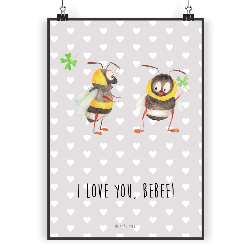 Poster Bienen Paar Valentinstag, Geschenk für Frauen, Liebesgeschenk, Jahrestag, Hochzeitstag, Mitbringsel, Geschenk für Freundin, Geschenk für Partner, Freund, Liebesbeweis, für Männer, für Ehemann, Schildkröten, verliebte Schildkröten Poster, Wandposter, Bild, Wanddeko, Küchenposter, Kinderposter, Wanddeko Bild, Raumdekoration, Wanddekoration, Handgemaltes Poster, Mr. & Mrs. Panda Poster, Designposter, Kunstdruck, Posterdruck  Liebe,  Partner, Freund, Freundin, Ehemann, Ehefrau, Heiraten, Verlobung, Heiratsantrag, Liebesgeschenk, Jahrestag, Hocheitstag