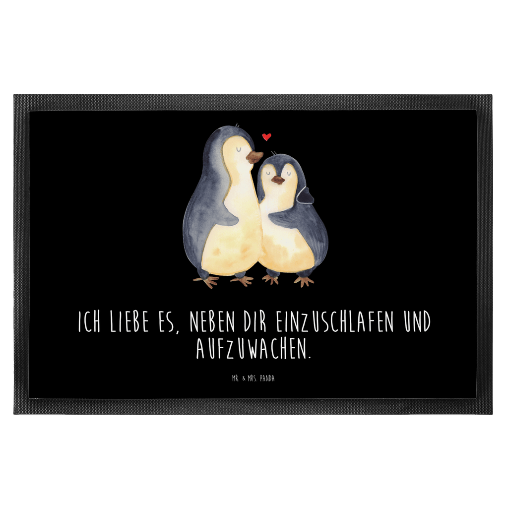 Fußmatte Pinguine Einschlafen Türvorleger, Schmutzmatte, Fußabtreter, Matte, Schmutzfänger, Fußabstreifer, Schmutzfangmatte, Türmatte, Motivfußmatte, Haustürmatte, Vorleger, Liebe, Partner, Freund, Freundin, Ehemann, Ehefrau, Heiraten, Verlobung, Heiratsantrag, Liebesgeschenk, Jahrestag, Hocheitstag, Valentinstag, Geschenk für Frauen, Hochzeitstag, Mitbringsel, Geschenk für Freundin, Geschenk für Partner, Liebesbeweis, für Männer, für Ehemann