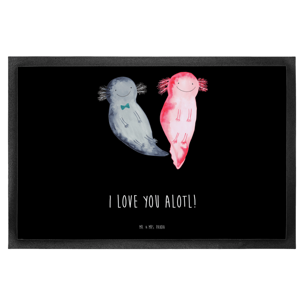 Fußmatte Axolotl Liebe