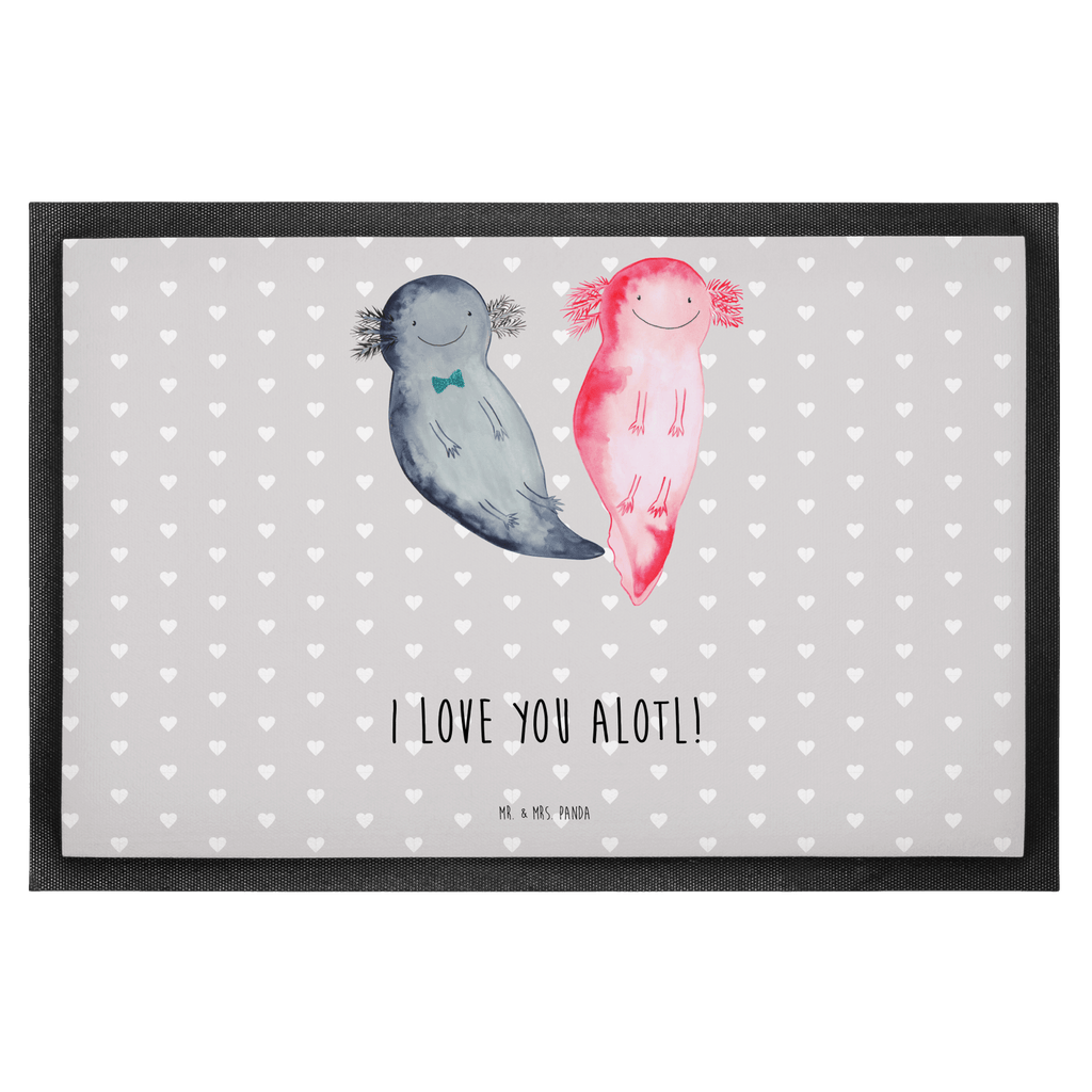 Fußmatte Axolotl Liebe