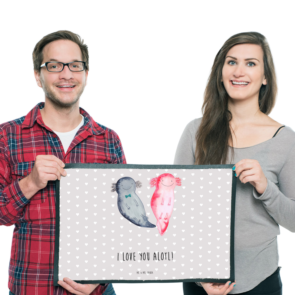 Fußmatte Axolotl Liebe