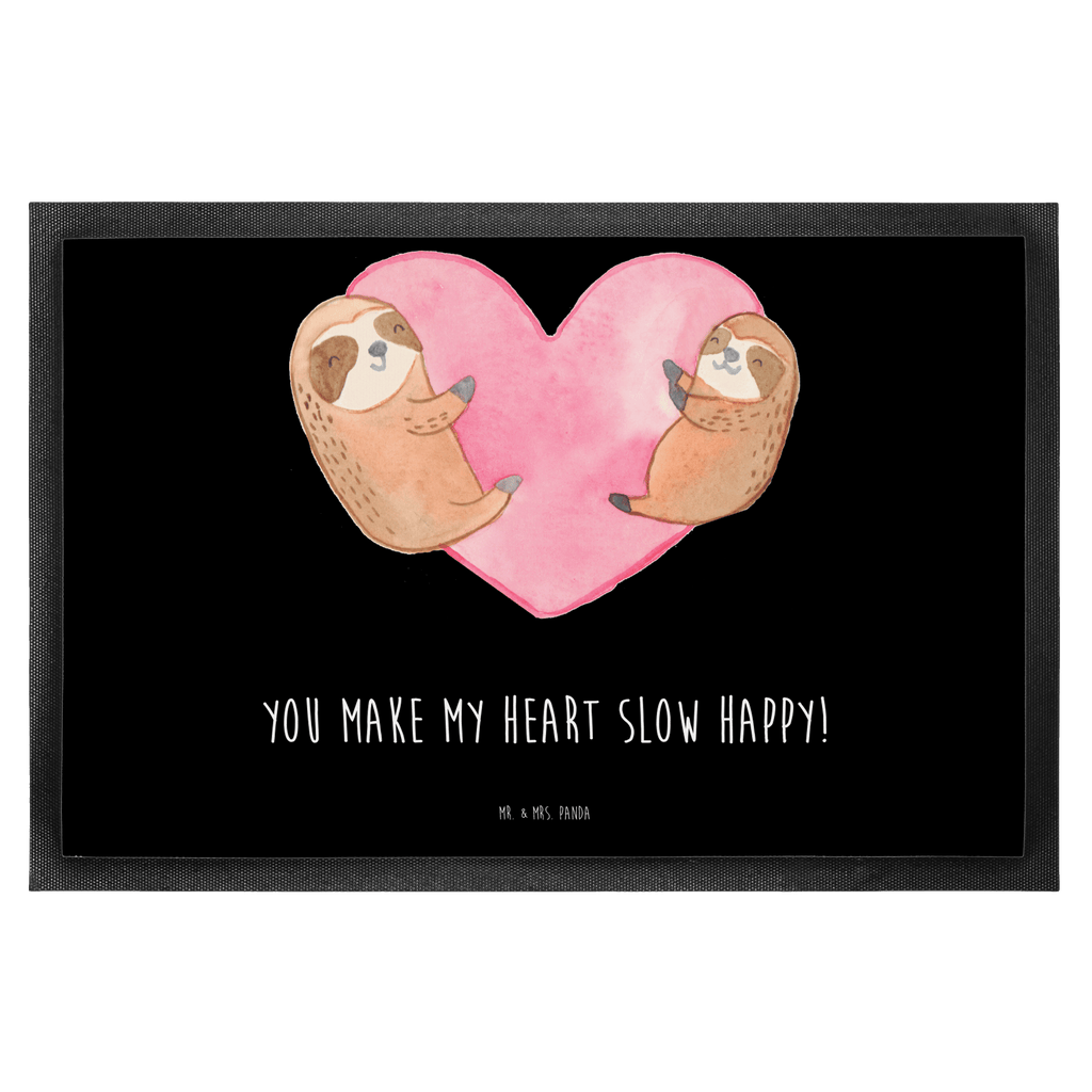 Fußmatte Faultiere Herz Valentinstag, Geschenk für Frauen, Liebesgeschenk, Jahrestag, Hochzeitstag, Mitbringsel, Geschenk für Freundin, Geschenk für Partner, Freund, Liebesbeweis, für Männer, für Ehemann Türvorleger, Schmutzmatte, Fußabtreter, Matte, Schmutzfänger, Fußabstreifer, Schmutzfangmatte, Türmatte, Motivfußmatte,  Haustürmatte, Vorleger  Liebe,  Partner, Freund, Freundin, Ehemann, Ehefrau, Heiraten, Verlobung, Heiratsantrag, Liebesgeschenk, Jahrestag, Hocheitstag