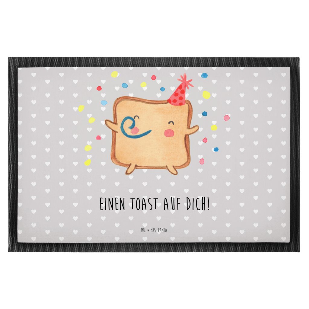 Fußmatte Toast Party Türvorleger, Schmutzmatte, Fußabtreter, Matte, Schmutzfänger, Fußabstreifer, Schmutzfangmatte, Türmatte, Motivfußmatte, Haustürmatte, Vorleger, Liebe, Partner, Freund, Freundin, Ehemann, Ehefrau, Heiraten, Verlobung, Heiratsantrag, Liebesgeschenk, Jahrestag, Hocheitstag, Valentinstag, Geschenk für Frauen, Hochzeitstag, Mitbringsel, Geschenk für Freundin, Geschenk für Partner, Liebesbeweis, für Männer, für Ehemann