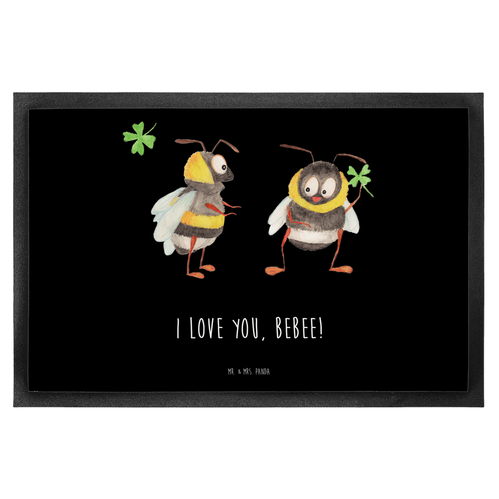Fußmatte Bienen Paar Valentinstag, Geschenk für Frauen, Liebesgeschenk, Jahrestag, Hochzeitstag, Mitbringsel, Geschenk für Freundin, Geschenk für Partner, Freund, Liebesbeweis, für Männer, für Ehemann, Schildkröten, verliebte Schildkröten Türvorleger, Schmutzmatte, Fußabtreter, Matte, Schmutzfänger, Fußabstreifer, Schmutzfangmatte, Türmatte, Motivfußmatte,  Haustürmatte, Vorleger  Liebe,  Partner, Freund, Freundin, Ehemann, Ehefrau, Heiraten, Verlobung, Heiratsantrag, Liebesgeschenk, Jahrestag, Hocheitstag