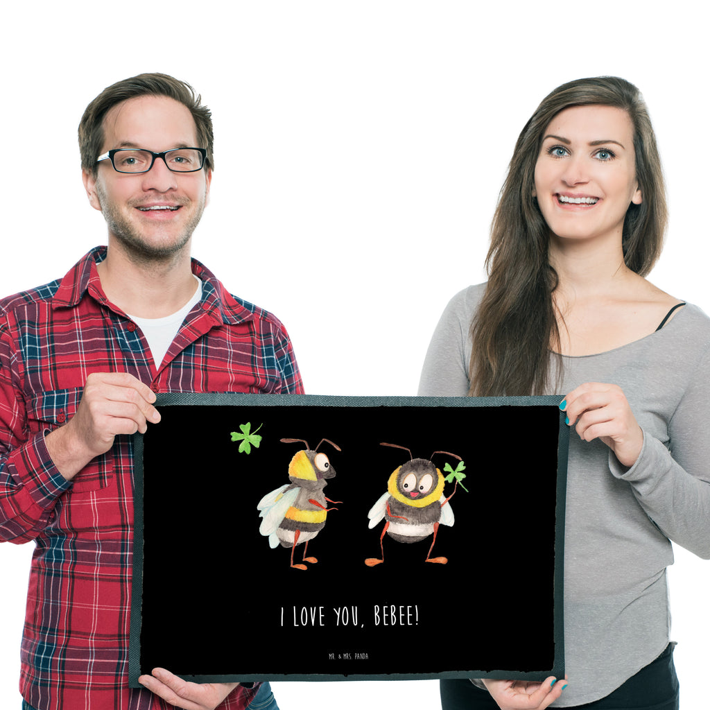 Fußmatte Bienen Paar Valentinstag, Geschenk für Frauen, Liebesgeschenk, Jahrestag, Hochzeitstag, Mitbringsel, Geschenk für Freundin, Geschenk für Partner, Freund, Liebesbeweis, für Männer, für Ehemann, Schildkröten, verliebte Schildkröten Türvorleger, Schmutzmatte, Fußabtreter, Matte, Schmutzfänger, Fußabstreifer, Schmutzfangmatte, Türmatte, Motivfußmatte,  Haustürmatte, Vorleger  Liebe,  Partner, Freund, Freundin, Ehemann, Ehefrau, Heiraten, Verlobung, Heiratsantrag, Liebesgeschenk, Jahrestag, Hocheitstag