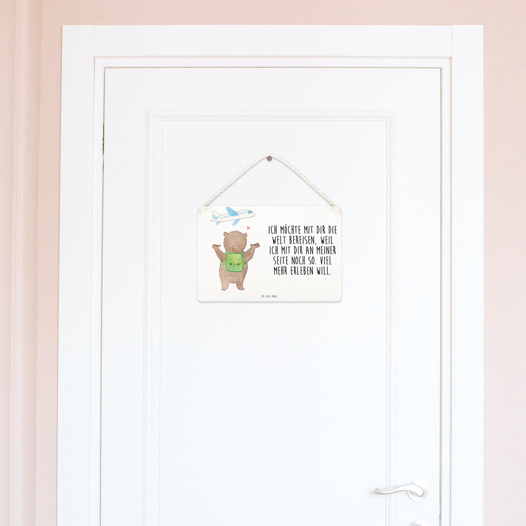 Deko Schild Bär Flugzeug Valentinstag, Geschenk für Frauen, Liebesgeschenk, Jahrestag, Hochzeitstag, Mitbringsel, Geschenk für Freundin, Geschenk für Partner, Freund, Liebesbeweis, für Männer, für Ehemann Dekoschild, Deko Schild, Schild, Tür Schild, Türschild, Holzschild, Wandschild, Wanddeko  Liebe,  Partner, Freund, Freundin, Ehemann, Ehefrau, Heiraten, Verlobung, Heiratsantrag, Liebesgeschenk, Jahrestag, Hocheitstag