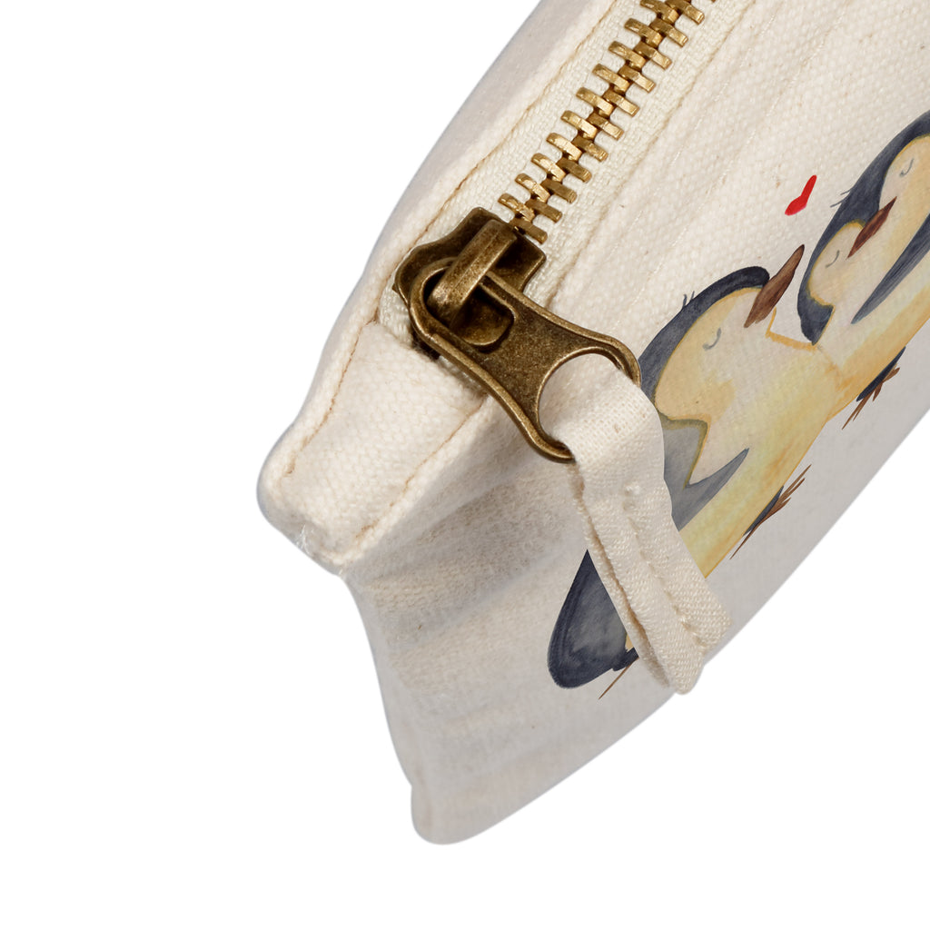 Schminktasche Pinguine Einschlafen Valentinstag, Geschenk für Frauen, Liebesgeschenk, Jahrestag, Hochzeitstag, Mitbringsel, Geschenk für Freundin, Geschenk für Partner, Freund, Liebesbeweis, für Männer, für Ehemann Schminktasche, Kosmetiktasche, Kosmetikbeutel, Stiftemäppchen, Etui, Federmappe, Makeup, XXL, Schminketui, Kosmetiketui, Schlamperetui  Liebe,  Partner, Freund, Freundin, Ehemann, Ehefrau, Heiraten, Verlobung, Heiratsantrag, Liebesgeschenk, Jahrestag, Hocheitstag