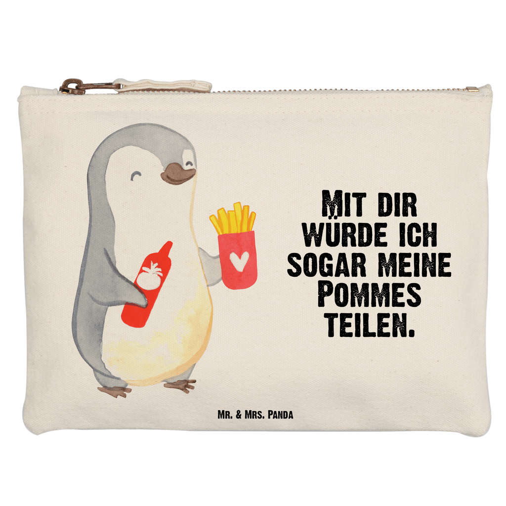 Schminktasche Pinguin Pommes Schminktasche, Kosmetiktasche, Kosmetikbeutel, Stiftemäppchen, Etui, Federmappe, Makeup, XXL, Schminketui, Kosmetiketui, Schlamperetui, Liebe, Partner, Freund, Freundin, Ehemann, Ehefrau, Heiraten, Verlobung, Heiratsantrag, Liebesgeschenk, Jahrestag, Hocheitstag, Valentinstag, Geschenk für Frauen, Hochzeitstag, Mitbringsel, Geschenk für Freundin, Geschenk für Partner, Liebesbeweis, für Männer, für Ehemann
