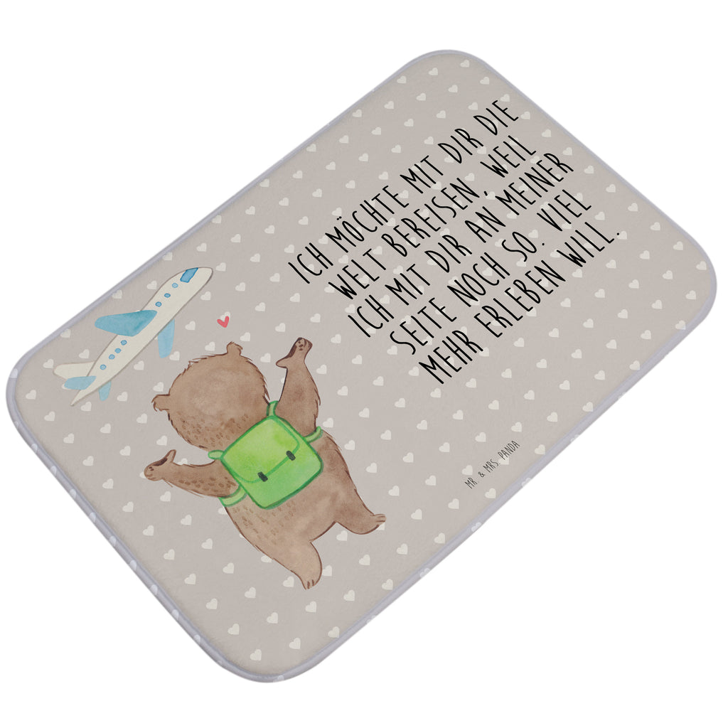 Badvorleger Bär Flugzeug Badematte, Badteppich, Duschvorleger, Badezimmerteppich, Badezimmermatte, Badvorleger, Duschmatte, Duschteppich, Liebe, Partner, Freund, Freundin, Ehemann, Ehefrau, Heiraten, Verlobung, Heiratsantrag, Liebesgeschenk, Jahrestag, Hocheitstag, Valentinstag, Geschenk für Frauen, Hochzeitstag, Mitbringsel, Geschenk für Freundin, Geschenk für Partner, Liebesbeweis, für Männer, für Ehemann