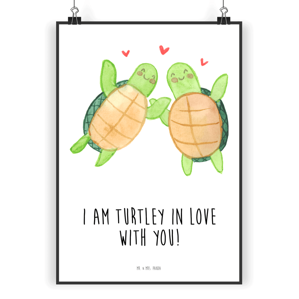 Poster Schildkröten Paar Poster, Wandposter, Bild, Wanddeko, Küchenposter, Kinderposter, Wanddeko Bild, Raumdekoration, Wanddekoration, Handgemaltes Poster, Mr. & Mrs. Panda Poster, Designposter, Kunstdruck, Posterdruck, Liebe, Partner, Freund, Freundin, Ehemann, Ehefrau, Heiraten, Verlobung, Heiratsantrag, Liebesgeschenk, Jahrestag, Hocheitstag, Valentinstag, Geschenk für Frauen, Hochzeitstag, Mitbringsel, Geschenk für Freundin, Geschenk für Partner, Liebesbeweis, für Männer, für Ehemann
