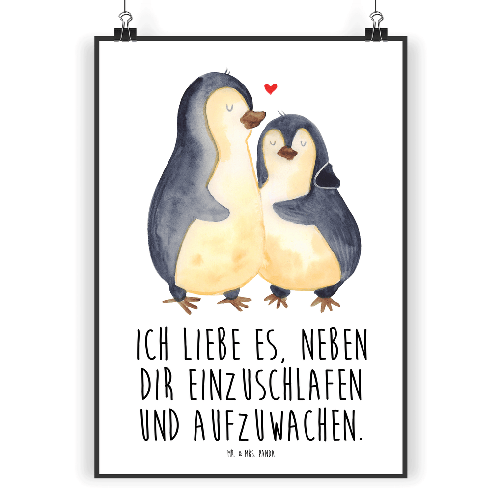 Poster Pinguine Einschlafen Poster, Wandposter, Bild, Wanddeko, Küchenposter, Kinderposter, Wanddeko Bild, Raumdekoration, Wanddekoration, Handgemaltes Poster, Mr. & Mrs. Panda Poster, Designposter, Kunstdruck, Posterdruck, Liebe, Partner, Freund, Freundin, Ehemann, Ehefrau, Heiraten, Verlobung, Heiratsantrag, Liebesgeschenk, Jahrestag, Hocheitstag, Valentinstag, Geschenk für Frauen, Hochzeitstag, Mitbringsel, Geschenk für Freundin, Geschenk für Partner, Liebesbeweis, für Männer, für Ehemann