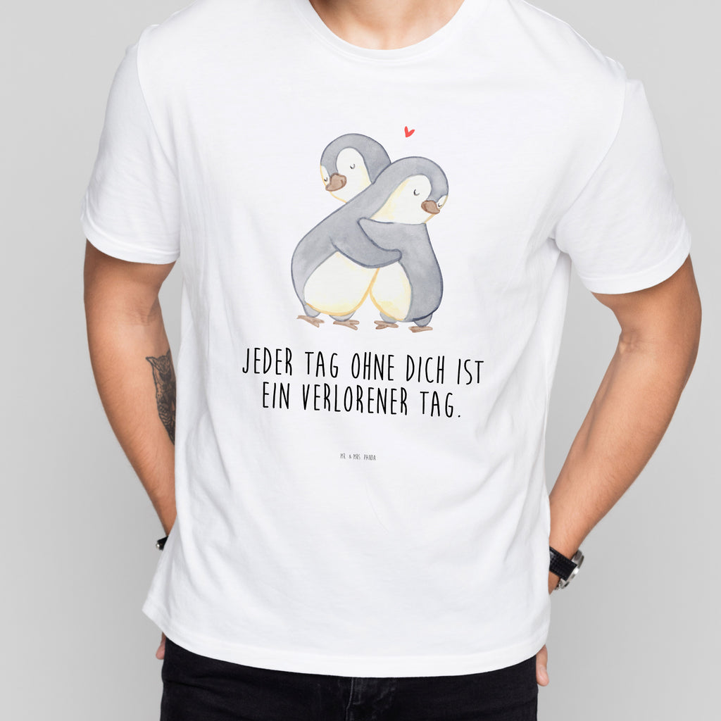 Größe S T-Shirt Pinguine Kuscheln T-Shirt, Shirt, Tshirt, Lustiges T-Shirt, T-Shirt mit Spruch, Party, Junggesellenabschied, Jubiläum, Geburstag, Herrn, Damen, Männer, Frauen, Schlafshirt, Nachthemd, Sprüche, Liebe, Partner, Freund, Freundin, Ehemann, Ehefrau, Heiraten, Verlobung, Heiratsantrag, Liebesgeschenk, Jahrestag, Hocheitstag, Valentinstag, Geschenk für Frauen, Hochzeitstag, Mitbringsel, Geschenk für Freundin, Geschenk für Partner, Liebesbeweis, für Männer, für Ehemann