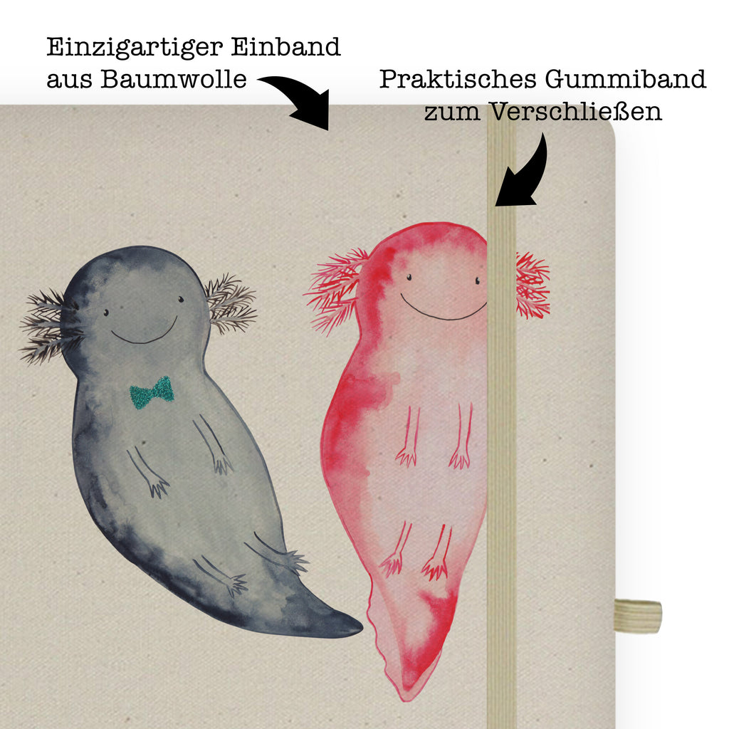 DIN A6 Baumwoll Notizbuch Axolotl Liebe Valentinstag, Geschenk für Frauen, Liebesgeschenk, Jahrestag, Hochzeitstag, Mitbringsel, Geschenk für Freundin, Geschenk für Partner, Freund, Liebesbeweis, für Männer, für Ehemann Notizen, Eintragebuch, Tagebuch, Notizblock, Adressbuch, Journal, Kladde, Skizzenbuch, Notizheft, Schreibbuch, Schreibheft  Liebe,  Partner, Freund, Freundin, Ehemann, Ehefrau, Heiraten, Verlobung, Heiratsantrag, Liebesgeschenk, Jahrestag, Hocheitstag